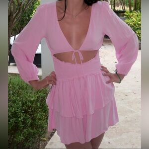 Princess Polly Light Pink Mini Dress